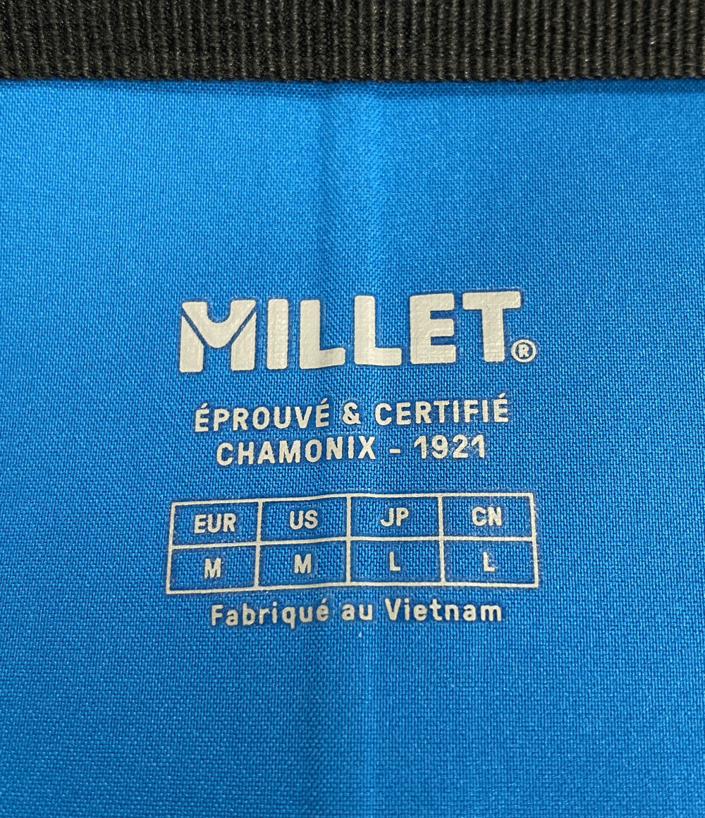 美品 MILLET ティフォンストレッチジャケット ブルー MIV03168 メンズ SIZE L ミレー
