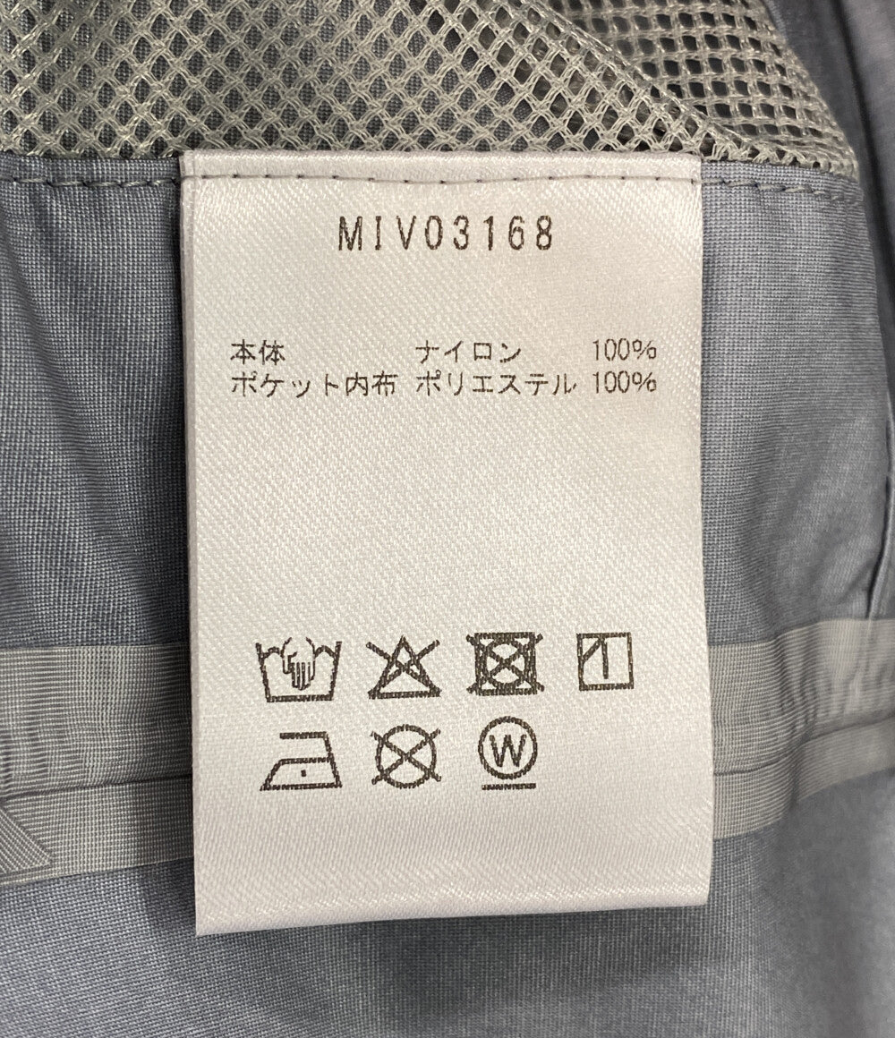 美品 MILLET ティフォンストレッチジャケット ブルー MIV03168 メンズ SIZE L ミレー