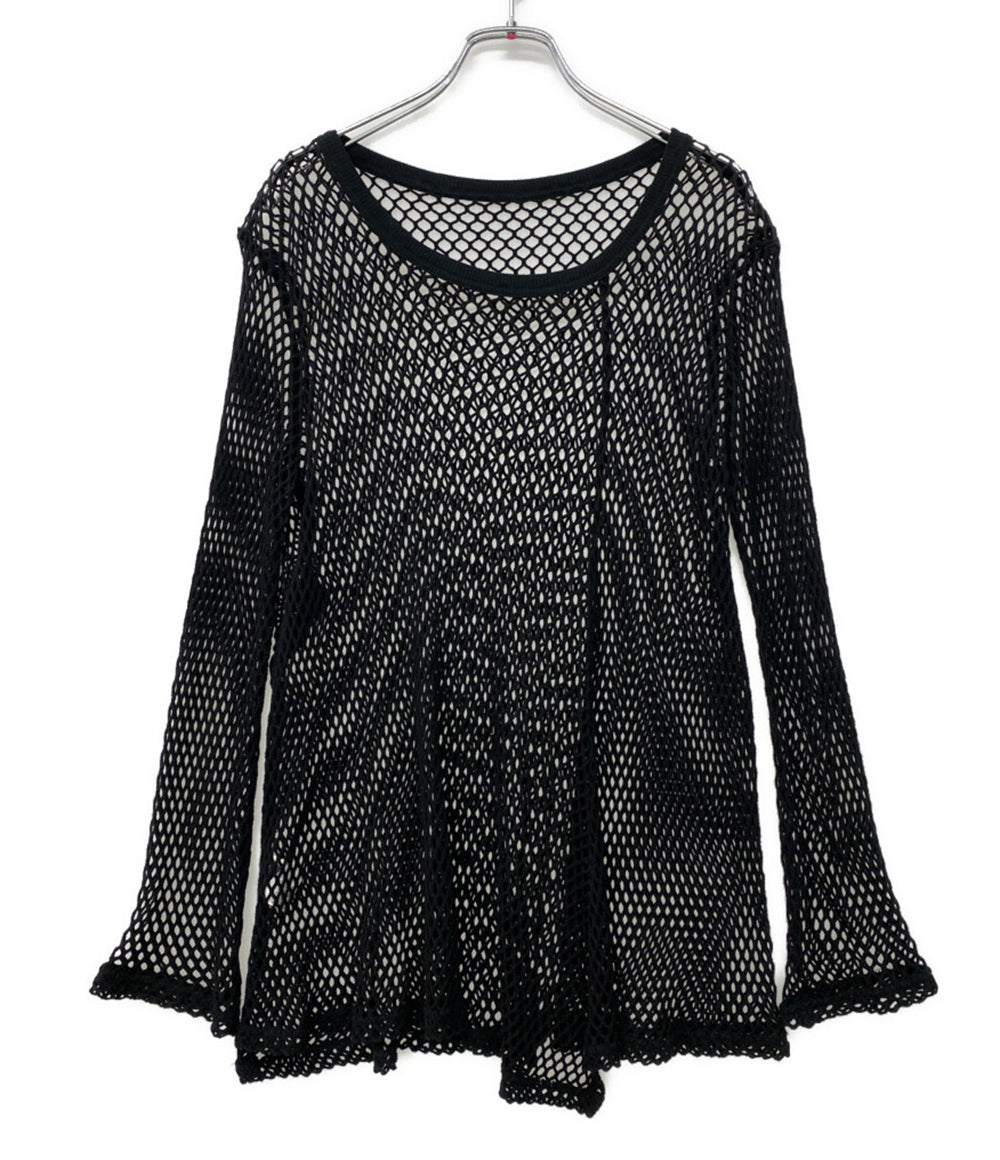 YOHJI YAMAMOTO ニット ブラック YN-T16-067 メンズ SIZE 2 ヨウジヤマモト