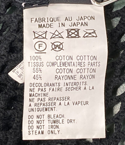 YOHJI YAMAMOTO ニット ブラック YN-T16-067 メンズ SIZE 2 ヨウジヤマモト