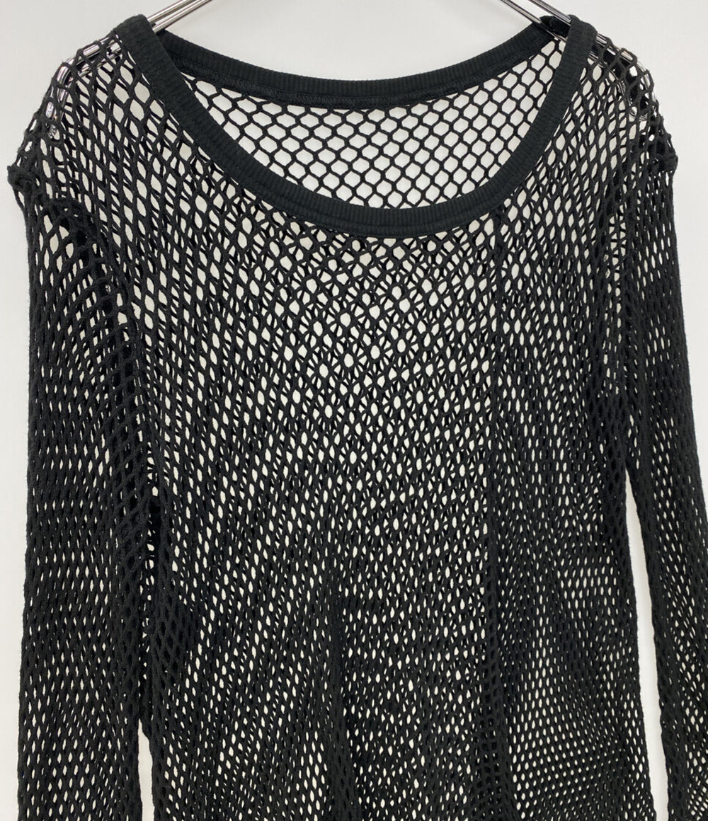 YOHJI YAMAMOTO ニット ブラック YN-T16-067 メンズ SIZE 2 ヨウジヤマモト