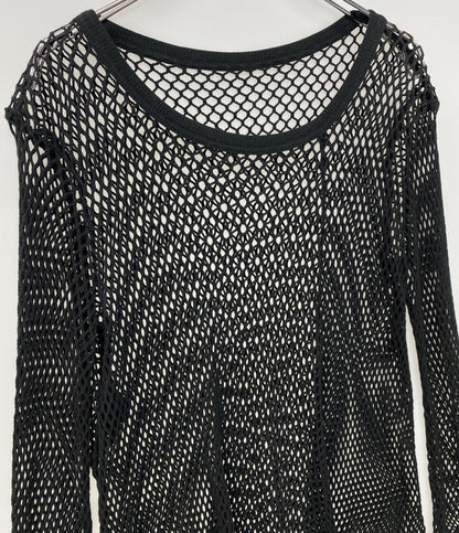 YOHJI YAMAMOTO ニット ブラック YN-T16-067 メンズ SIZE 2 ヨウジヤマモト