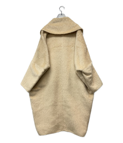 美品 MAX MARA ATELIER マックスマーラアトリエ アルパカシャギーコート クチートアマーノ 101605856 レディース SIZE M