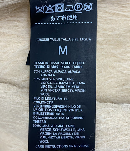 美品 MAX MARA ATELIER マックスマーラアトリエ アルパカシャギーコート クチートアマーノ 101605856 レディース SIZE M