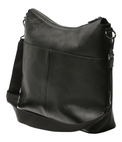 BLACK LABEL CRESTBRIDGE ショルダーバッグ エディターズバッグ ブラック メンズ ブラックレーベルクレストブリッジ