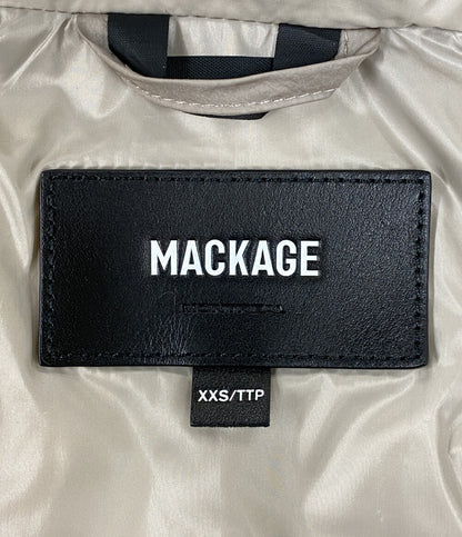 MACKAGE ダウンコート ベージュ 11332215-3A レディース SIZE XXS マッカージュ