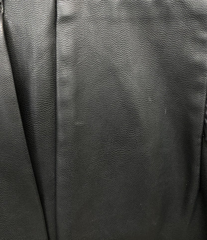 COMME des GARCONS HOMME PLUS フェイクレザー燕尾コート 2024AW PN-J035 メンズ SIZE M コムデギャルソンオムプリュス
