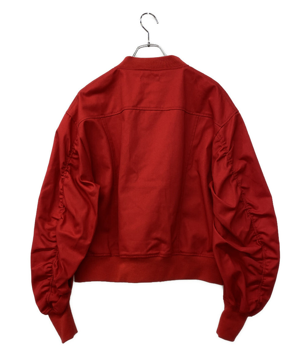 美品 HIROKI TSUZUKI×Dickies ディッキーズ ボンバージャケット BOMBER JACKET レッド メンズ SIZE F ヒロキツヅキ
