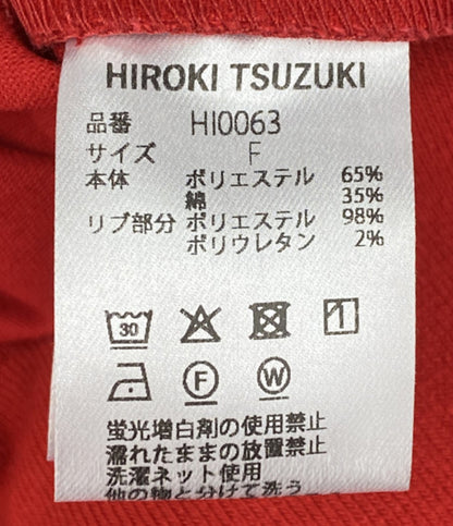 美品 HIROKI TSUZUKI×Dickies ディッキーズ ボンバージャケット BOMBER JACKET レッド メンズ SIZE F ヒロキツヅキ