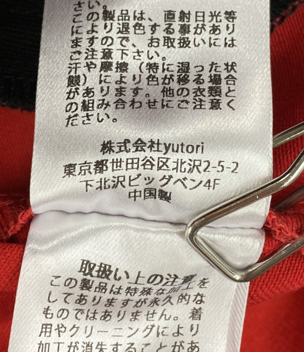美品 HIROKI TSUZUKI×Dickies ディッキーズ ボンバージャケット BOMBER JACKET レッド メンズ SIZE F ヒロキツヅキ