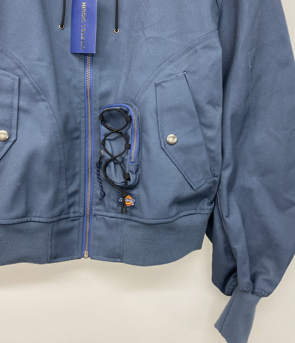 美品 HIROKI TSUZUKI×Dickies ディッキーズ ボンバージャケット BOMBER JACKET ブルー HI0063 メンズ SIZE F ヒロキツヅキ