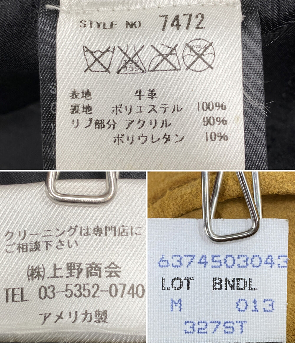 SCHOTT ブルゾン 7472 ブラウン メンズ SIZE M ショット