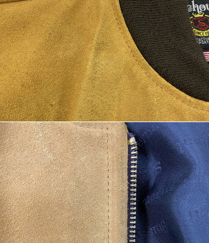 SCHOTT ブルゾン 7472 ブラウン メンズ SIZE M ショット