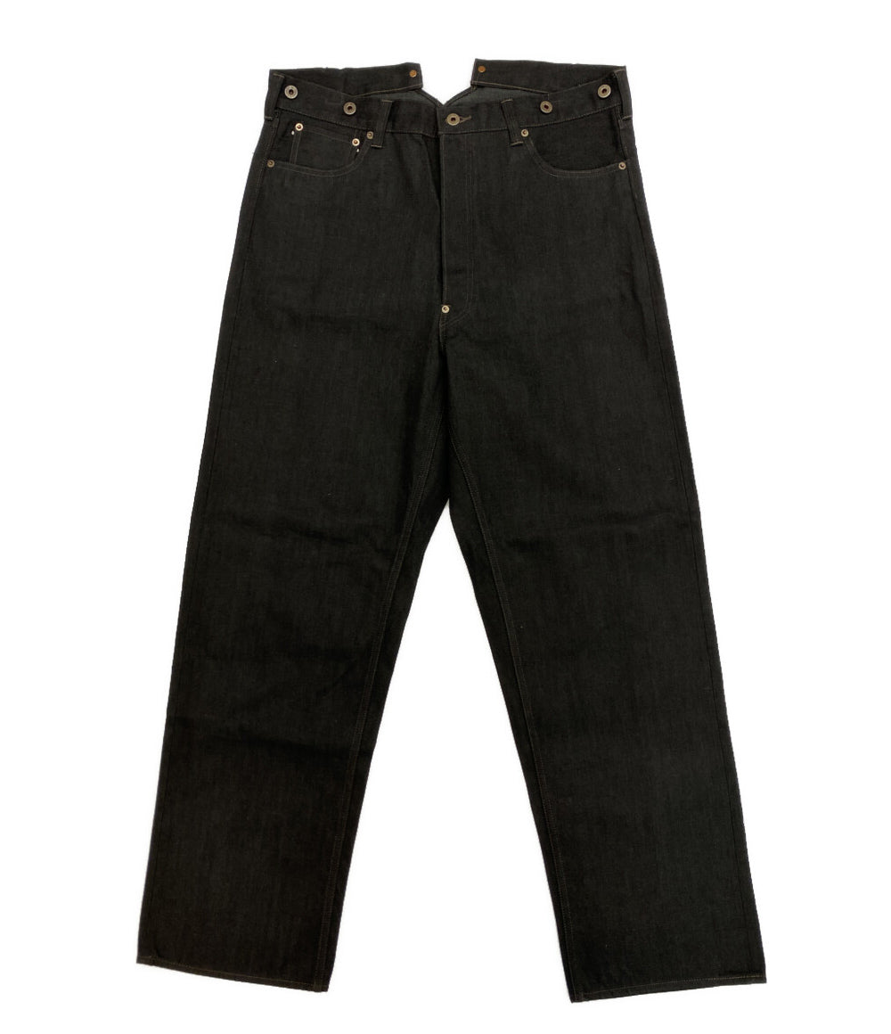 NIGEL CABOURN デニムパンツ RAILMAN DENIM PANTーBLACK DENIM メンズ SIZE 34 ナイジェルケーボン