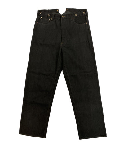 NIGEL CABOURN デニムパンツ RAILMAN DENIM PANTーBLACK DENIM メンズ SIZE 34 ナイジェルケーボン