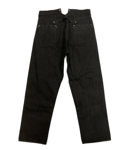 NIGEL CABOURN デニムパンツ RAILMAN DENIM PANTーBLACK DENIM メンズ SIZE 34 ナイジェルケーボン