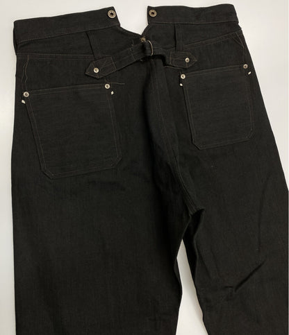 NIGEL CABOURN デニムパンツ RAILMAN DENIM PANTーBLACK DENIM メンズ SIZE 34 ナイジェルケーボン