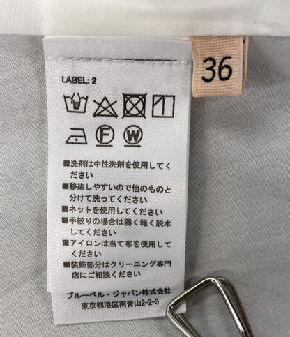 PLAN C コットンクレープミニドレス 41.ABCAF15NFZTC109 レディース SIZE 36 プラン シー