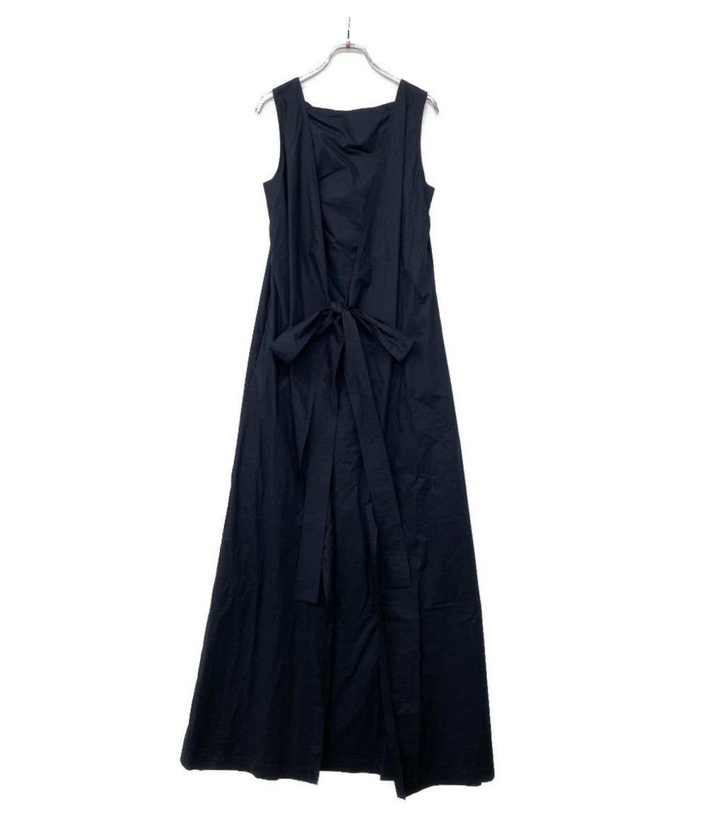 美品 PLAN C ノースリーブワンピース ネイビー 41.ABCAF01LNZTC063 レディース SIZE 36 プラン シー