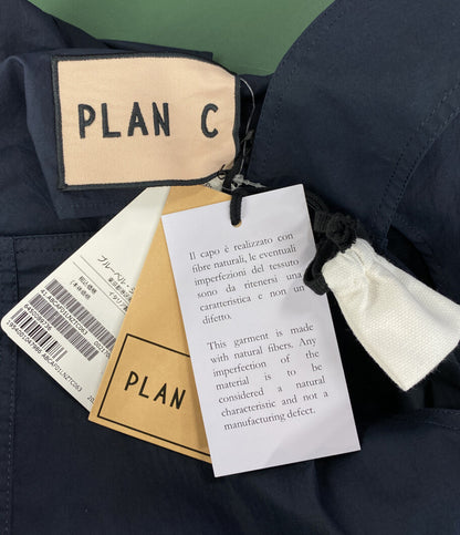 美品 PLAN C ノースリーブワンピース ネイビー 41.ABCAF01LNZTC063 レディース SIZE 36 プラン シー