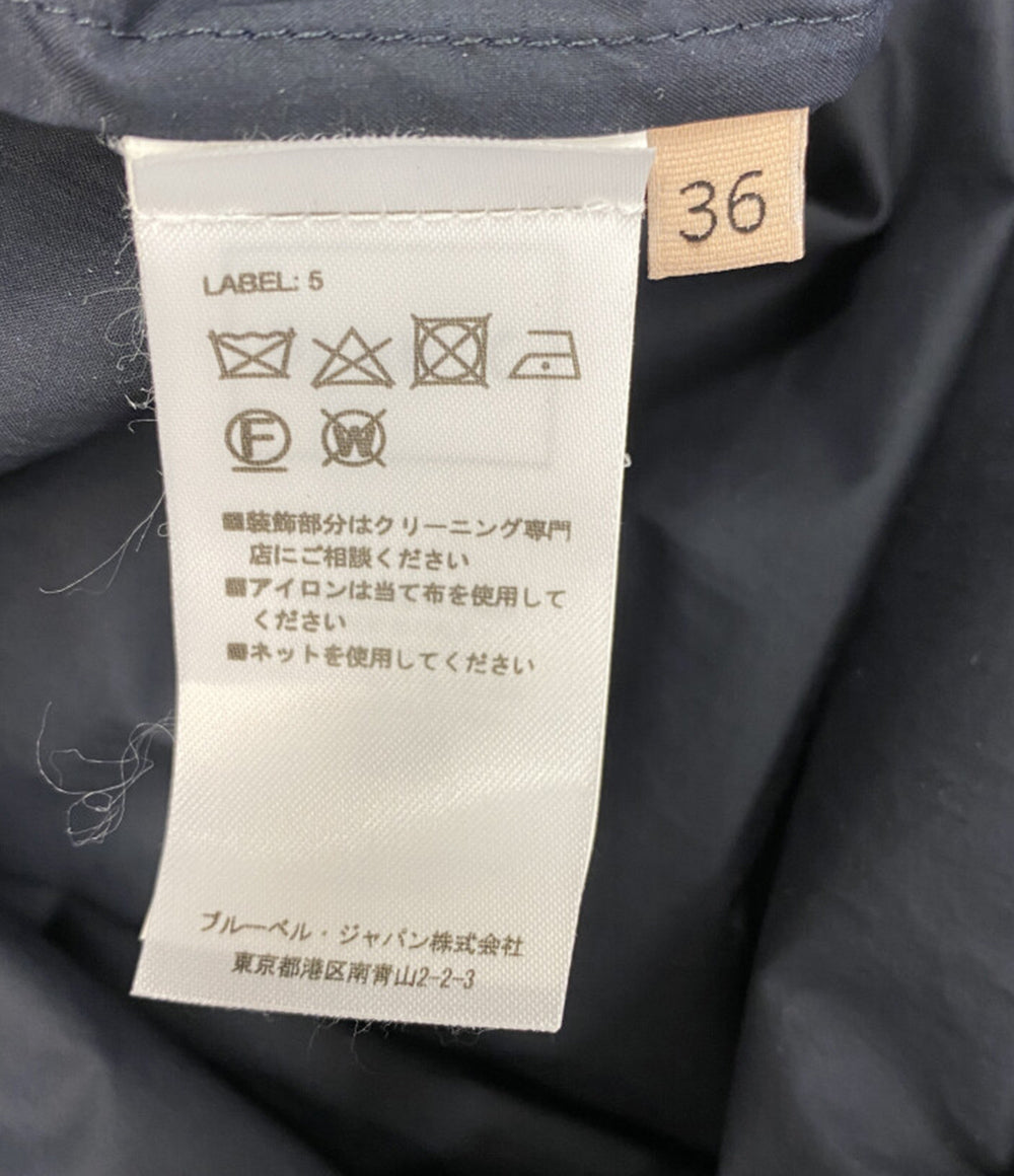 美品 PLAN C ノースリーブワンピース ネイビー 41.ABCAF01LNZTC063 レディース SIZE 36 プラン シー