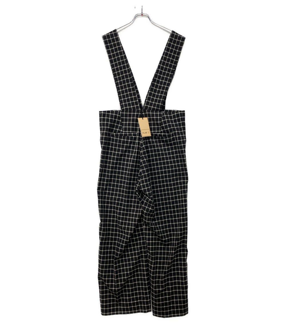 美品 PLAN C サロペットパンツ チェック 32.TUCAD58LNZTW042 レディース SIZE 40 プラン シー