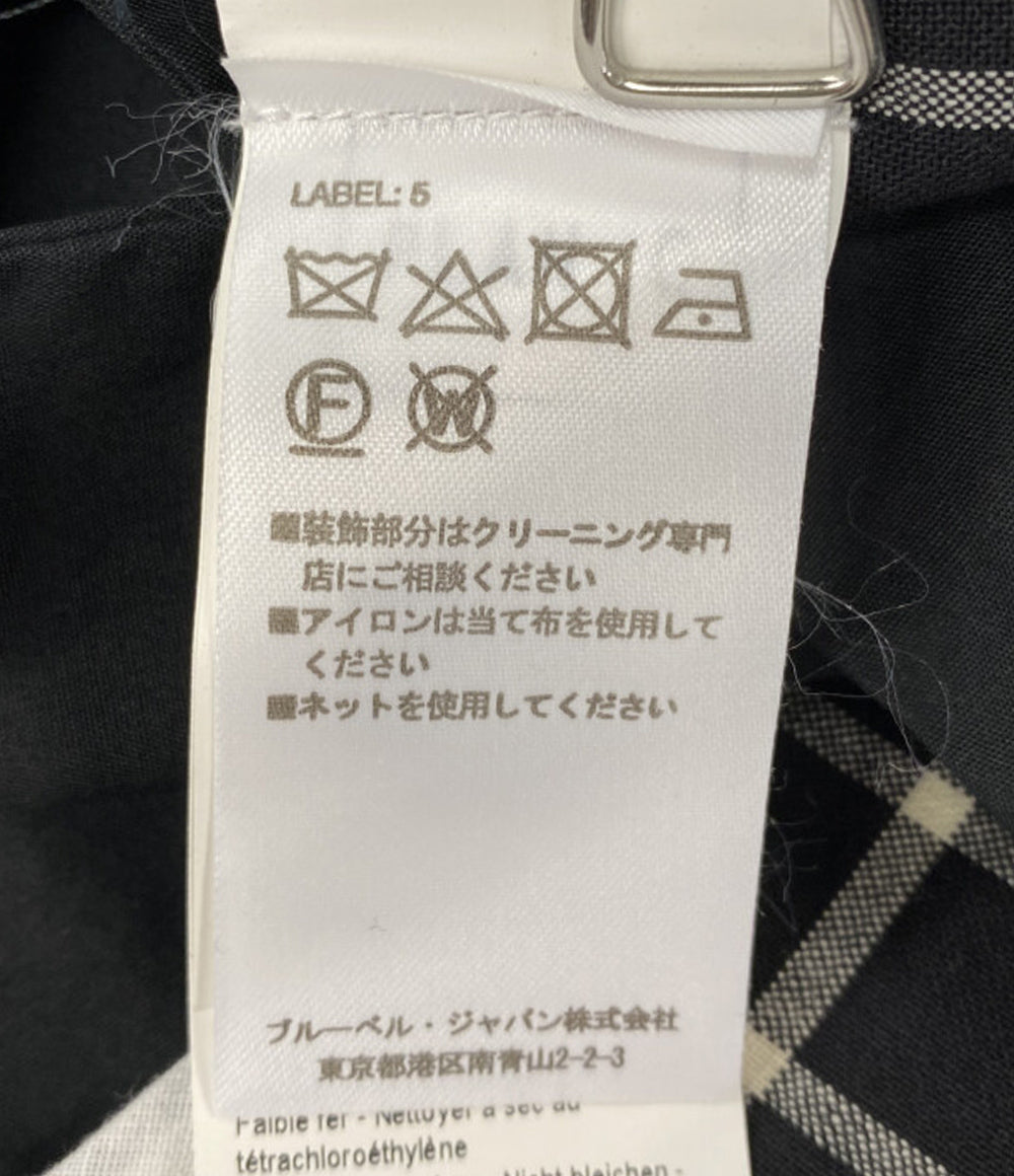 美品 PLAN C サロペットパンツ チェック 32.TUCAD58LNZTW042 レディース SIZE 40 プラン シー