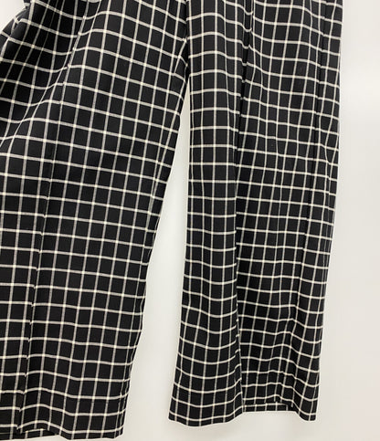 美品 PLAN C サロペットパンツ チェック 32.TUCAD58LNZTW042 レディース SIZE 40 プラン シー