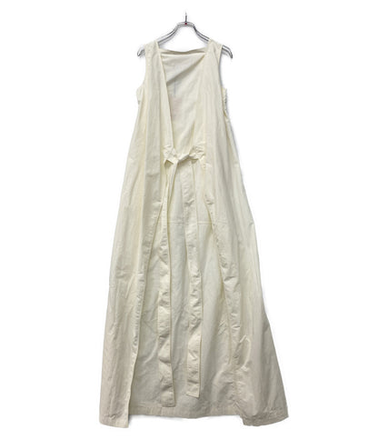 美品 PLAN C ノースリーブワンピース ホワイト 41.ABCAF01BNZTN021 レディース SIZE 36 プラン シー