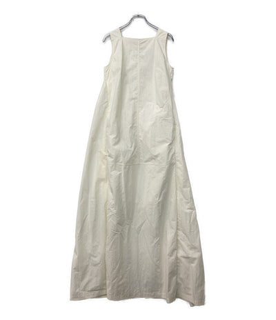 美品 PLAN C ノースリーブワンピース ホワイト 41.ABCAF01BNZTN021 レディース SIZE 36 プラン シー
