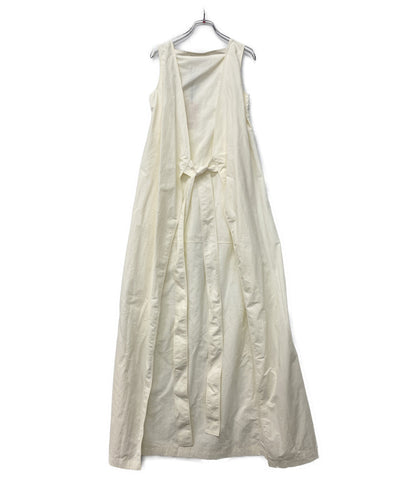 美品 PLAN C ノースリーブワンピース ホワイト 41.ABCAF01BNZTN021 レディース SIZE 36 プラン シー