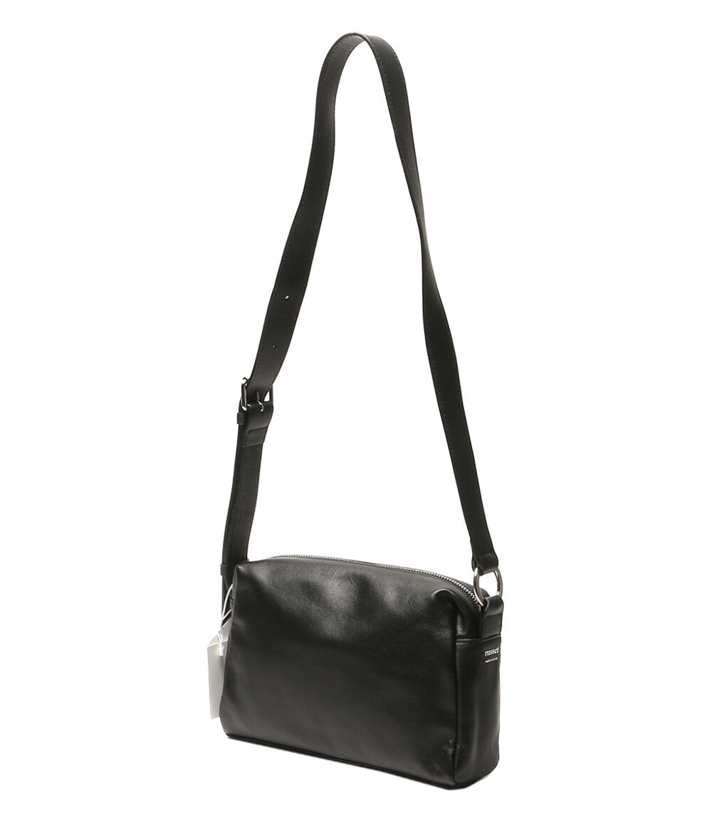 russet ショルダーバッグ ブラック レザー RUZ1052122A0002 レディース ラシット