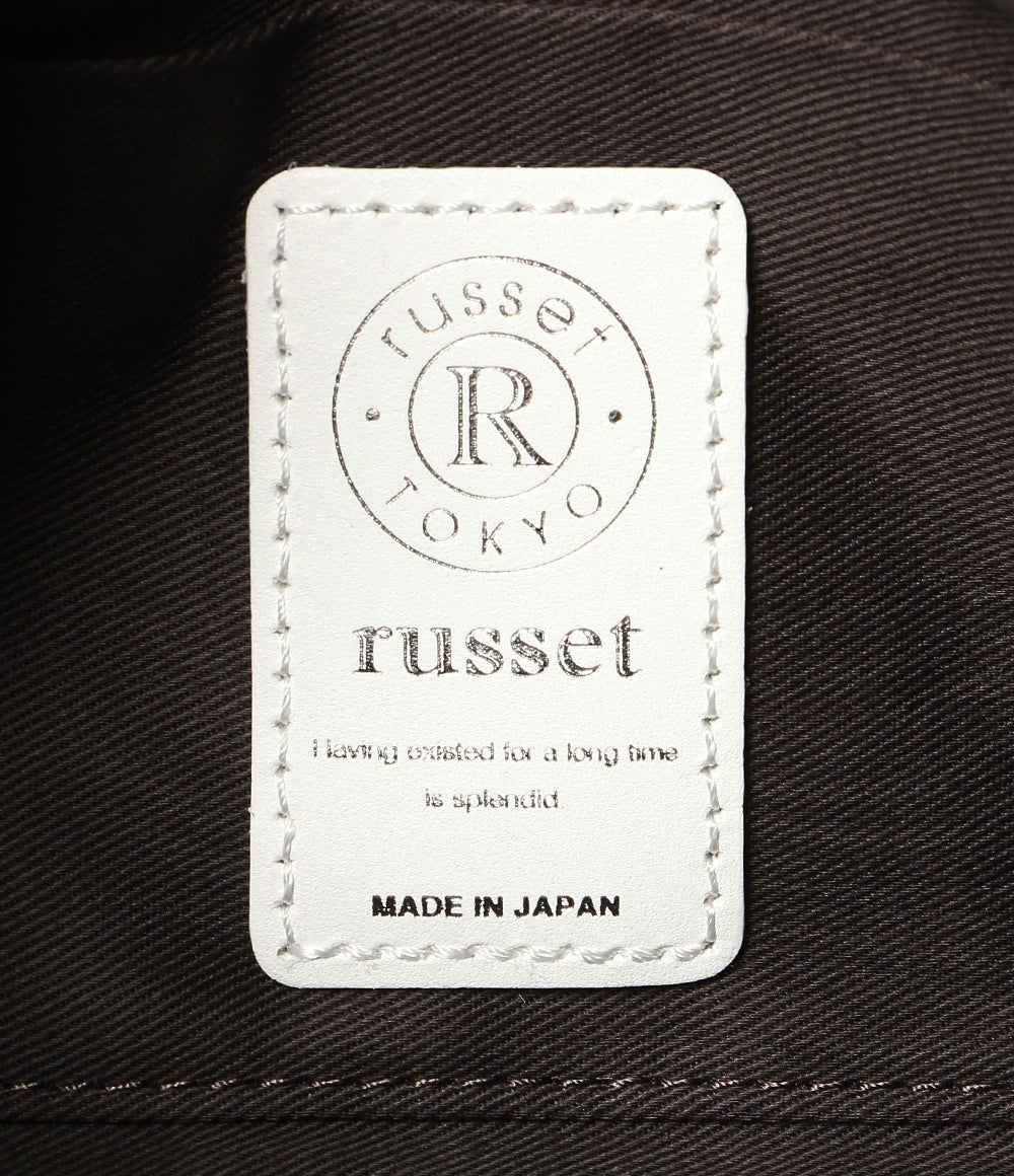 russet ショルダーバッグ ブラック レザー RUZ1052122A0002 レディース ラシット
