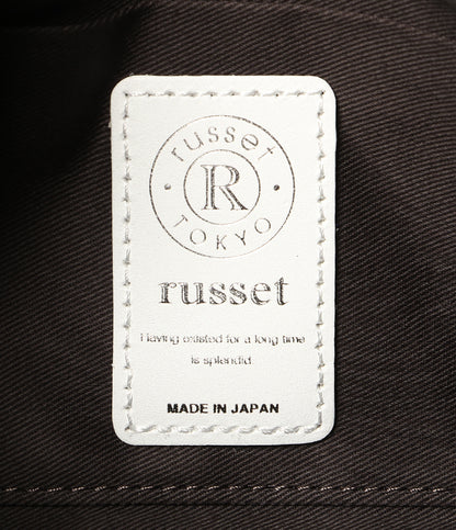 russet ショルダーバッグ ブラック レザー RUZ1052122A0002 レディース ラシット