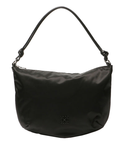美品 russet ハンドバッグ ワンショル 2WAY ナイロン ブラック レディース ラシット