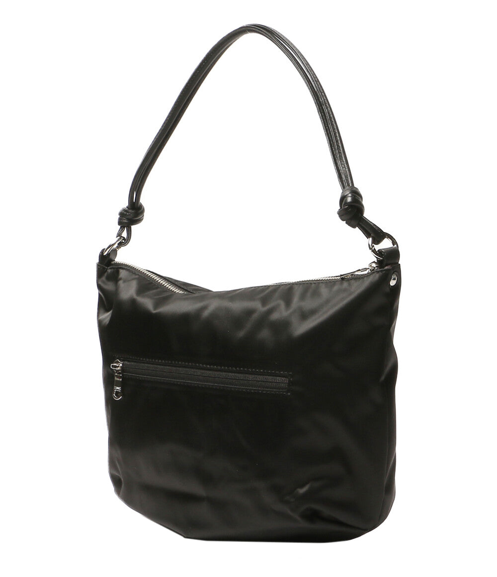 美品 russet ハンドバッグ ワンショル 2WAY ナイロン ブラック レディース ラシット