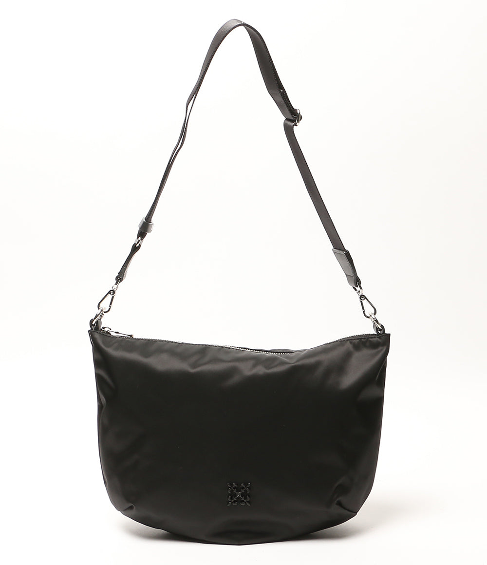 美品 russet ハンドバッグ ワンショル 2WAY ナイロン ブラック レディース ラシット