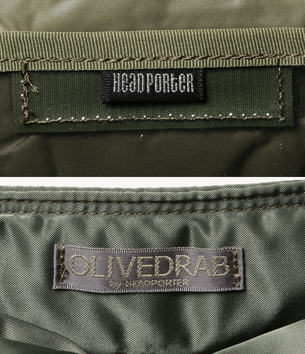 HEAD PORTER ショルダーバッグ ナイロン カーキ メンズ ヘッドポーター