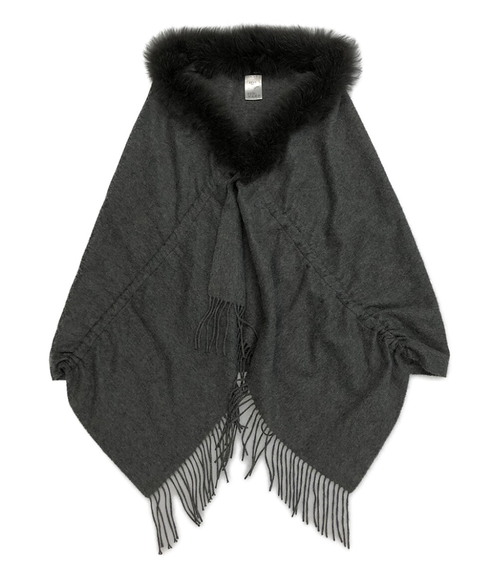EFFE BEAMS エッフェ ビームス ストール カシミヤ グレー レディース
