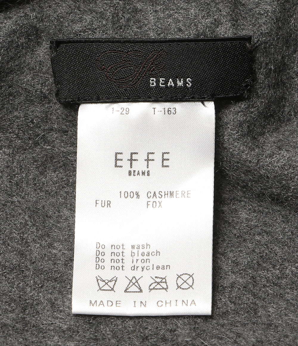 EFFE BEAMS エッフェ ビームス ストール カシミヤ グレー レディース