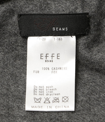 EFFE BEAMS エッフェ ビームス ストール カシミヤ グレー レディース