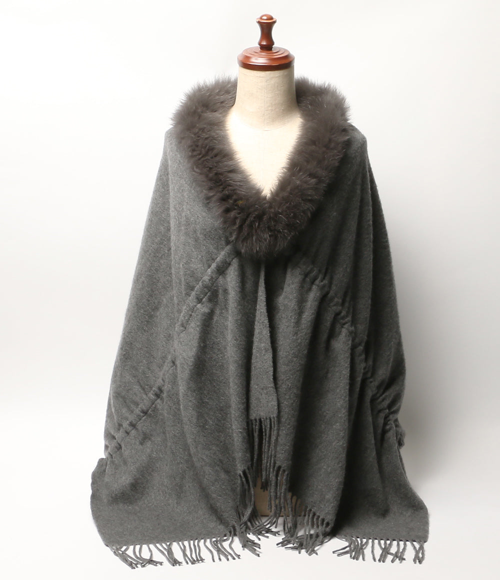 EFFE BEAMS エッフェ ビームス ストール カシミヤ グレー レディース