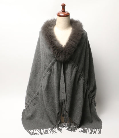 EFFE BEAMS エッフェ ビームス ストール カシミヤ グレー レディース