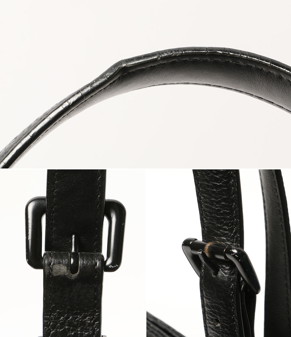 fetia フェティア トートバッグ レザー BLK メンズ