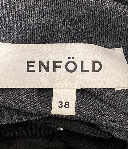 ENFOLD カーディガン ブラック 300IA170-0391 レディース SIZE 38 エンフォルド