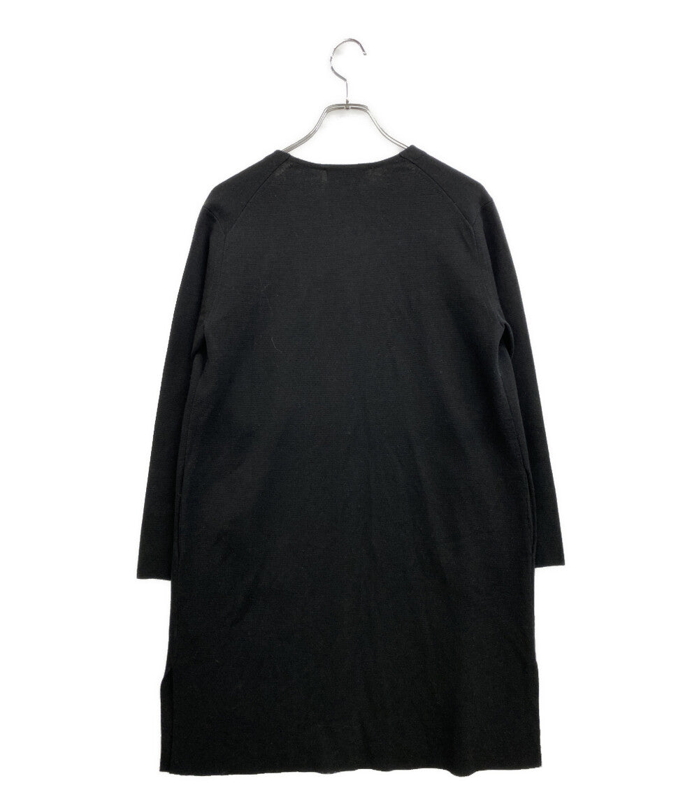 美品 UNTITLED カーディガン ブラック 153-33454 レディース SIZE 2 アンタイトル