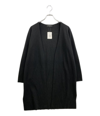 美品 UNTITLED カーディガン ブラック 153-33454 レディース SIZE 2 アンタイトル