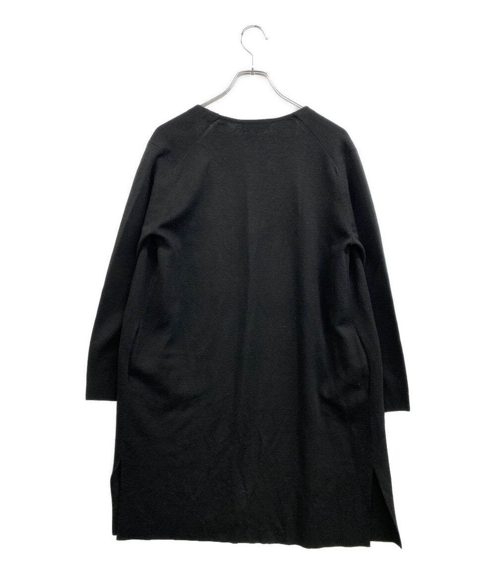 美品 UNTITLED カーディガン ブラック 153-33454 レディース SIZE 2 アンタイトル