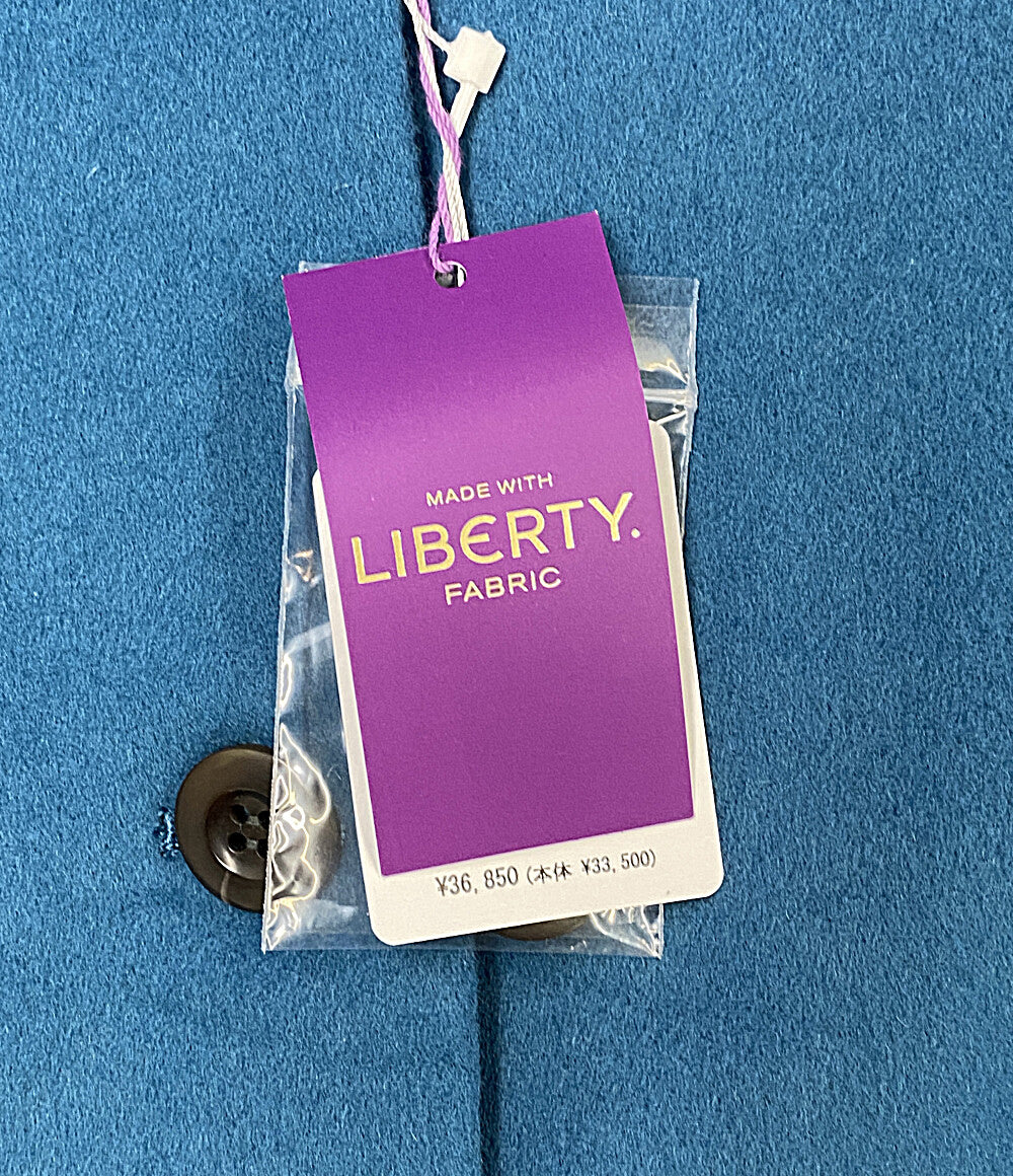 Shower Party コート 裏リバティ ノーカラーコート レディース SIZE 1 シャワーパーティー