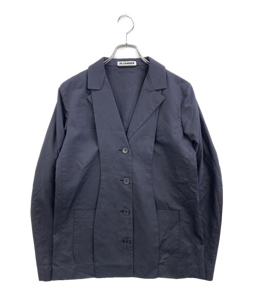 Jil sander テーラードジャケット シルク混 3Bジャケット レディース SIZE 34 ジルサンダー